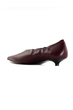 Dècolletè in pelle bordeaux GUGLIELMO ROTTA | HETTYBORDEAUX